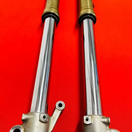 CR85 FORKS FRONT SHOCKS SUSPENSION GENUINE OEM HONDA CR 85 R RB (2003-2008)