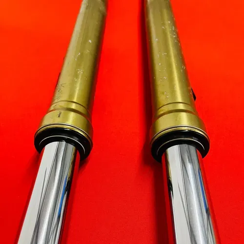 CR85 FORKS FRONT SHOCKS SUSPENSION GENUINE OEM HONDA CR 85 R RB (2003-2008)