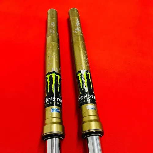 CR85 FORKS FRONT SHOCKS SUSPENSION GENUINE OEM HONDA CR 85 R RB (2003-2008)