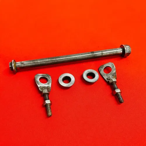CR85 REAR AXLE COMPLETE WHEEL BOLT GENUINE OEM HONDA CR 80 85 R B (1996-2008)