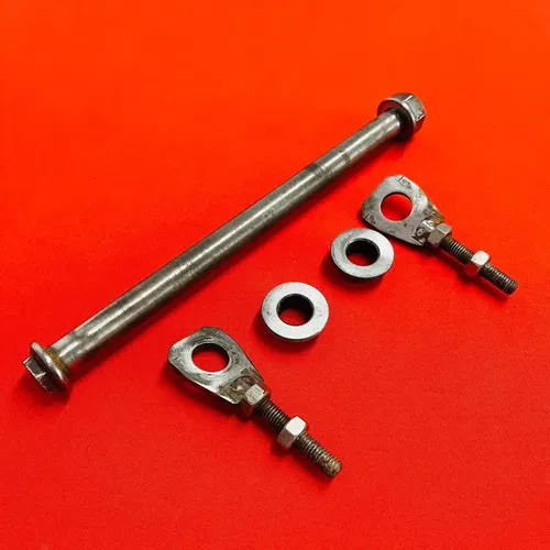 CR85 REAR AXLE COMPLETE WHEEL BOLT GENUINE OEM HONDA CR 80 85 R B (1996-2008)