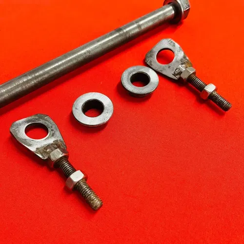 CR85 REAR AXLE COMPLETE WHEEL BOLT GENUINE OEM HONDA CR 80 85 R B (1996-2008)