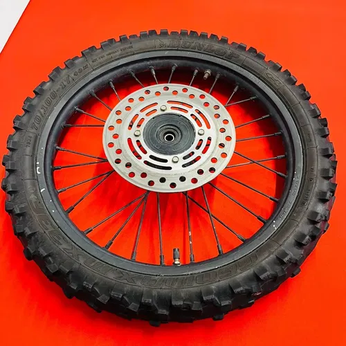 CR85 FRONT WHEEL COMPLETE 17" RIM GENUINE OEM HONDA CR 80 85 R B (1996-2008)