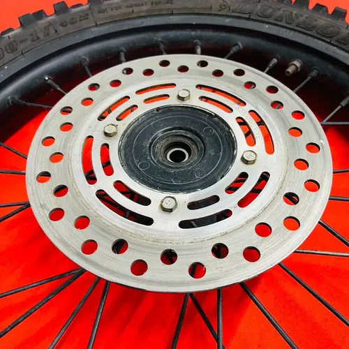CR85 FRONT WHEEL COMPLETE 17" RIM GENUINE OEM HONDA CR 80 85 R B (1996-2008)