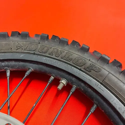 CR85 FRONT WHEEL COMPLETE 17" RIM GENUINE OEM HONDA CR 80 85 R B (1996-2008)