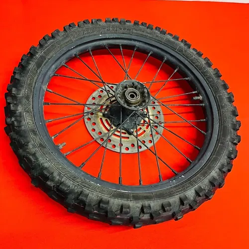 CR85 FRONT WHEEL COMPLETE 17" RIM GENUINE OEM HONDA CR 80 85 R B (1996-2008)