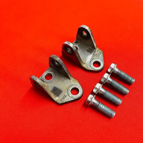 RMZ250 Foot Peg Mounts Brackets Bolts Genuine OEM SUZUKI RMZ 250 (2007-2009)