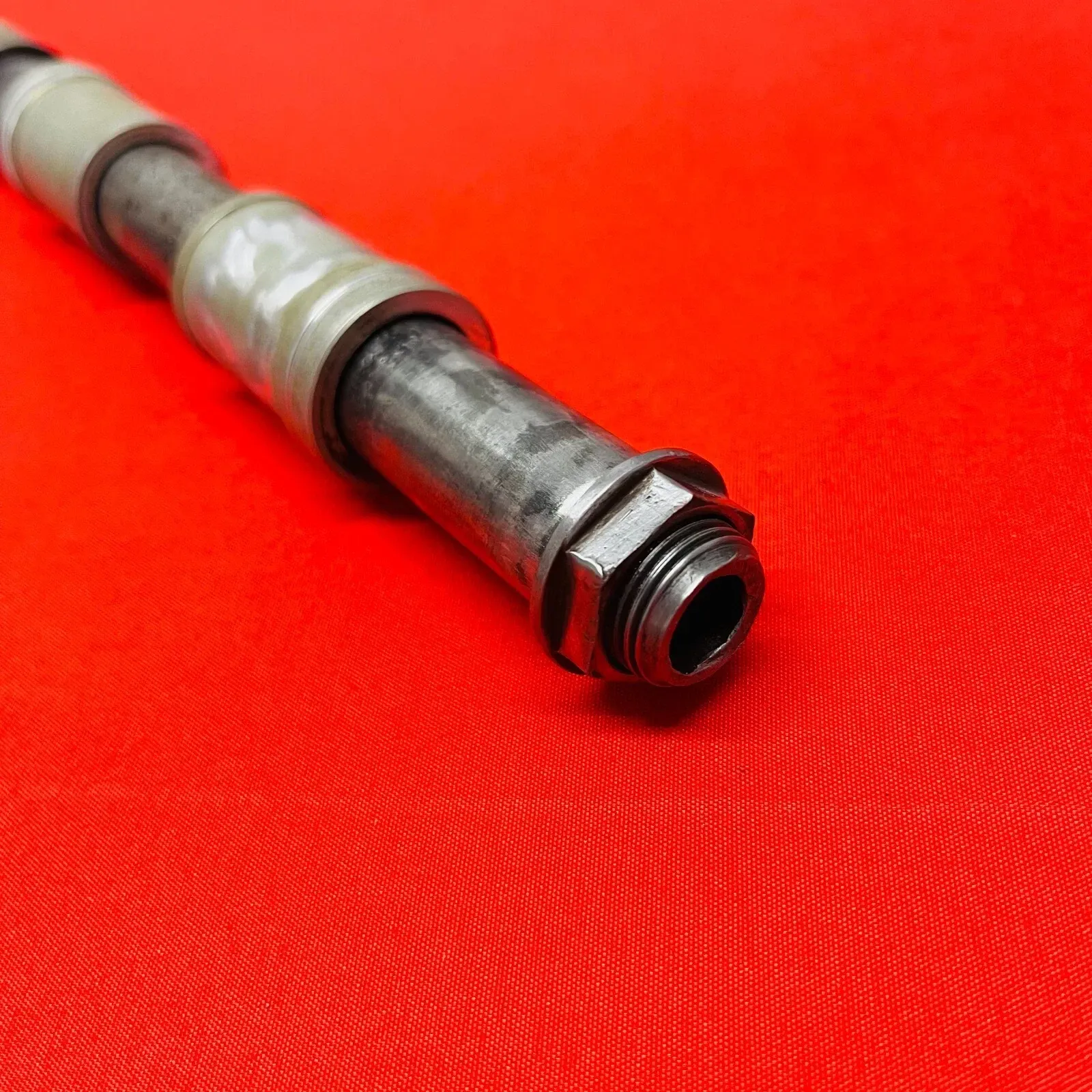 RM125 Front Axle Wheel Bolt Complete Genuine OEM SUZUKI RM 125 (2001-2008)