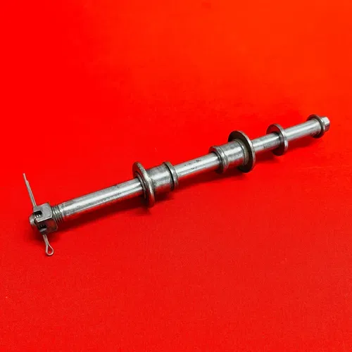 DRZ125 FRONT AXLE WHEEL BOLT COMPLETE OEM GENUINE SUZUKI DR-Z DRZ 125 L (03-07)