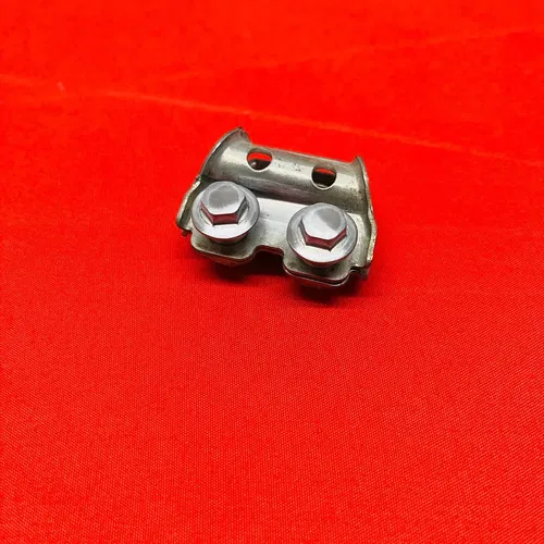 CR85 FRONT BRAKE LINE MOUNT HOSE CLAMP GENUINE OEM HONDA CR 80 85 R B (1996-2008