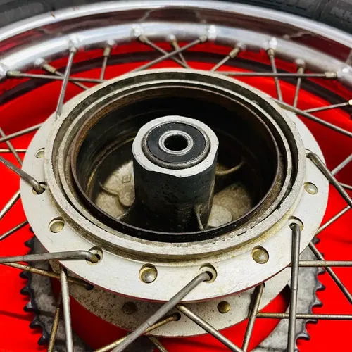 TTR125 Rear Wheel Complete 14" Rim GENUINE OEM YAMAHA TTR 125 E (2000-2007)