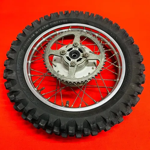 TTR125 Rear Wheel Complete 14" Rim GENUINE OEM YAMAHA TTR 125 E (2000-2007)