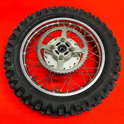 TTR125 Rear Wheel Complete 14" Rim GENUINE OEM YAMAHA TTR 125 E (2000-2007)