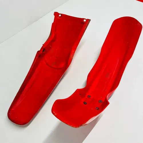 CR125 Fenders Front Rear Plastics Genuine OEM HONDA CR 125 R (2000-2001)