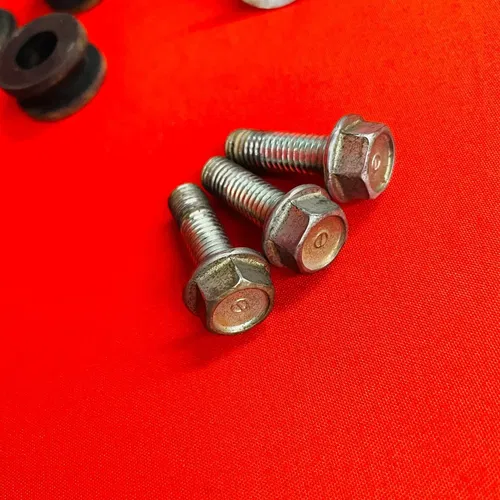 CRF110 GAS TANK MOUNTS BRACKETS BOLTS BUSHINGS OEM GENUINE HONDA CRF 110 F