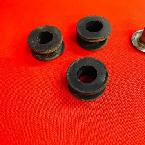CRF110 GAS TANK MOUNTS BRACKETS BOLTS BUSHINGS OEM GENUINE HONDA CRF 110 F