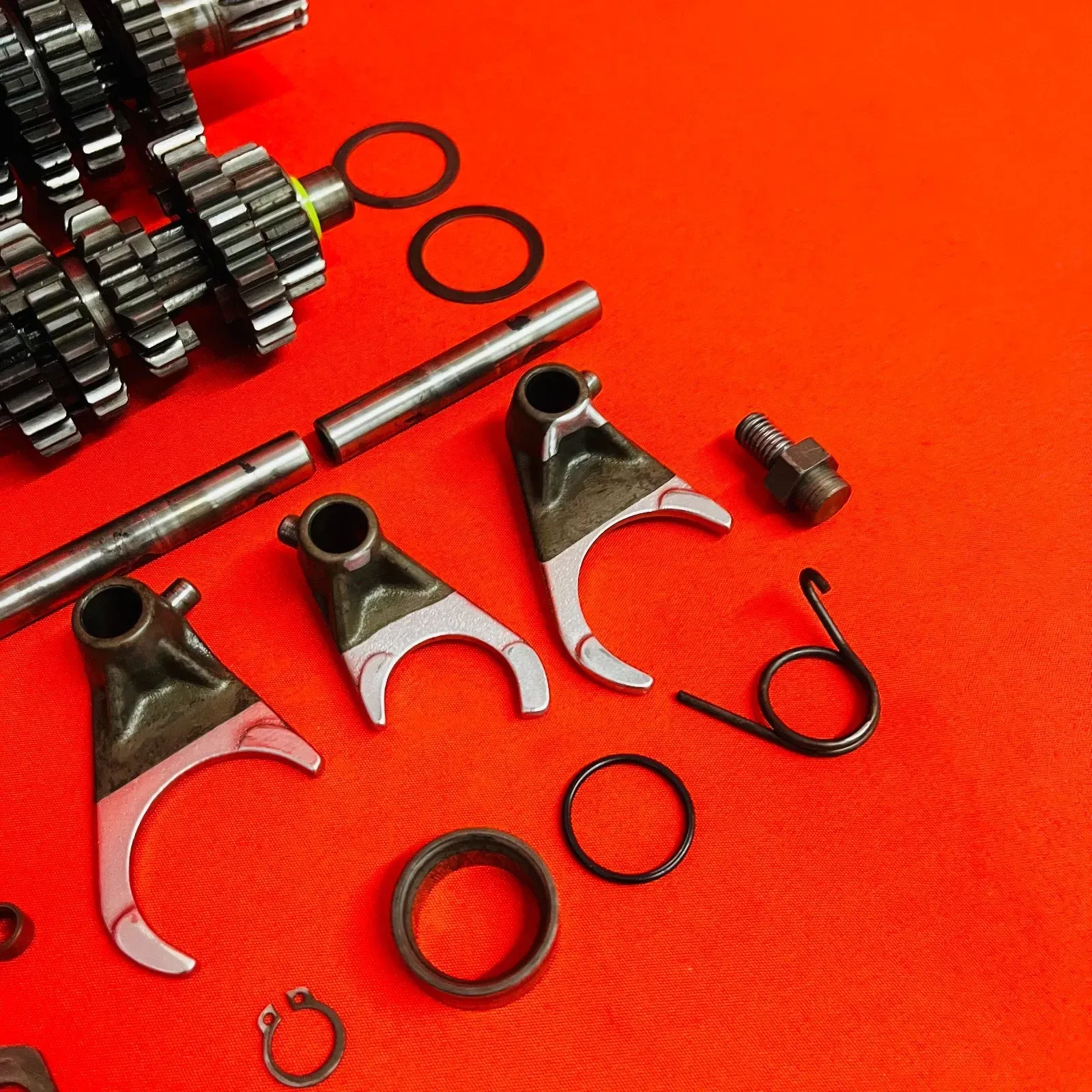 KTM65 TRANSMISSION COMPLETE GEAR BOX GENUINE OEM KTM 65 SX (2003-2008)