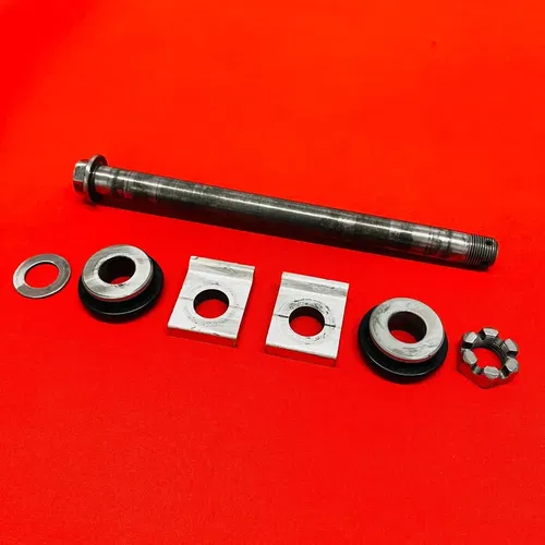 KX500 REAR AXLE COMPLETE WHEEL BOLT GENUINE OEM KAWASAKI KX 500 E (1989-2004)