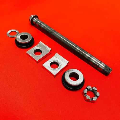 KX500 REAR AXLE COMPLETE WHEEL BOLT GENUINE OEM KAWASAKI KX 500 E (1989-2004)