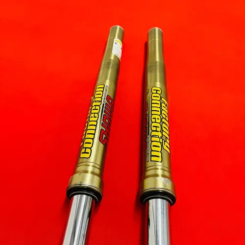 CRF150R FORKS FRONT SHOCK FACTORY CONNECTIO GENUINE OEM HONDA CRF 150 R RB 07-24