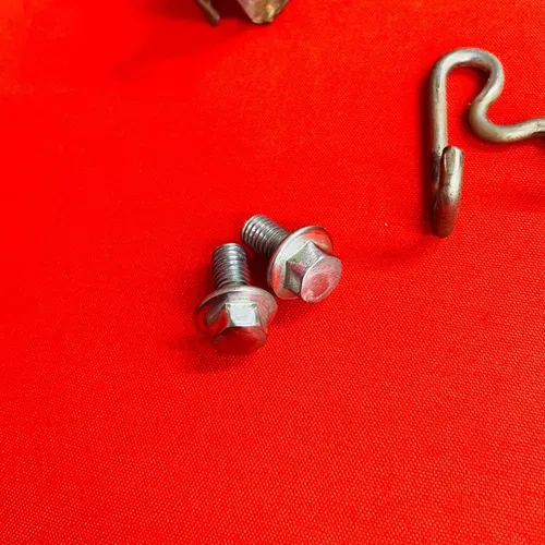 CR125 Front Brake Line Guide Mounts Hose Clamps Genuine OEM HONDA CR 125 R