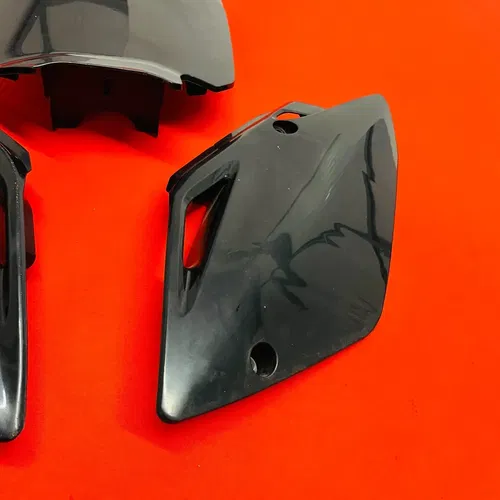 CRF150R NUMBER PLATES PLASTICS KIT BLACK ACERBIS HONDA CRF 150 R RB (2007-2024