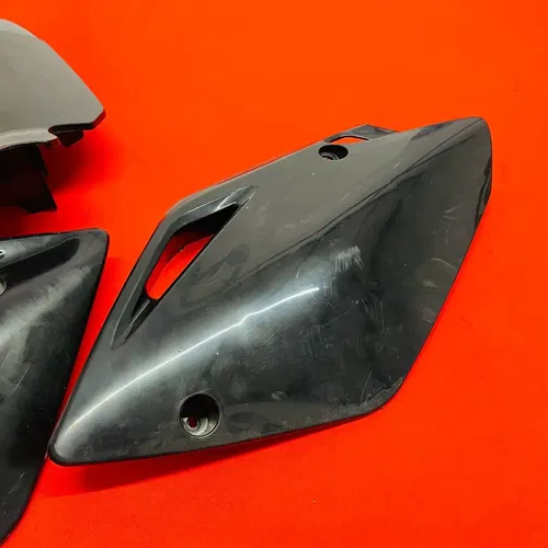 CRF150R NUMBER PLATES PLASTICS KIT BLACK ACERBIS HONDA CRF 150 R RB (2007-2024