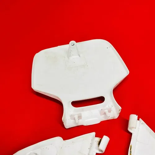 YZ85 PLASTICS NUMBER PLATES KIT FRONT SIDE COVERS GENUINE YAMAHA YZ 85 (02-18)