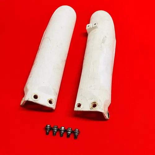 KTM85 FORK GUARDS COVERS OEM GENUINE KTM 85 105 SX XC (2003-2011)