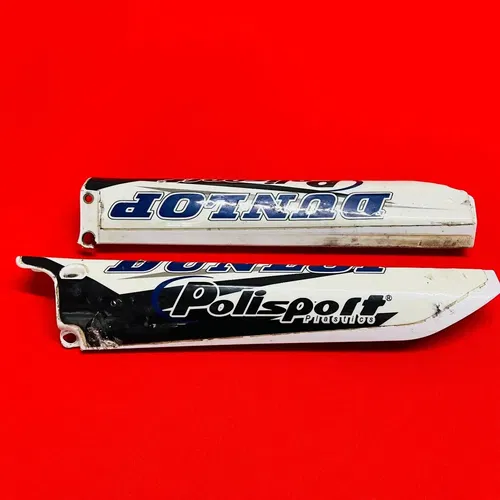YZ85 FORK GUARDS COVERS PLASTICS GENUINE OEM YAMAHA YZ 85 (2002-2018)