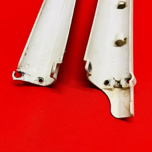 YZ85 FORK GUARDS COVERS PLASTICS GENUINE OEM YAMAHA YZ 85 (2002-2018)
