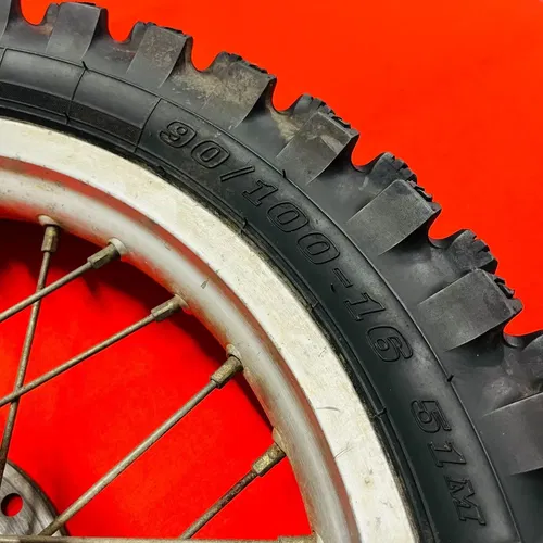CR85 RB REAR BIG WHEEL COMPLETE 16" EXPERT GENUINE OEM HONDA CR 80 85 R B 96-08