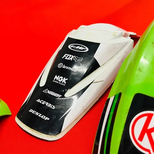 KX65 SHROUDS FENDERS PLASTICS KIT GENUINE OEM KAWASAKI RM KX 65 KLX110 2000-2019