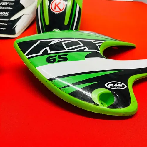 KX65 SHROUDS FENDERS PLASTICS KIT GENUINE OEM KAWASAKI RM KX 65 KLX110 2000-2019