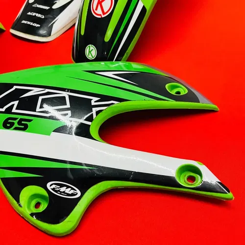 KX65 SHROUDS FENDERS PLASTICS KIT GENUINE OEM KAWASAKI RM KX 65 KLX110 2000-2019
