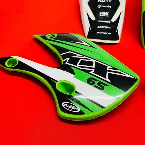 KX65 SHROUDS FENDERS PLASTICS KIT GENUINE OEM KAWASAKI RM KX 65 KLX110 2000-2019