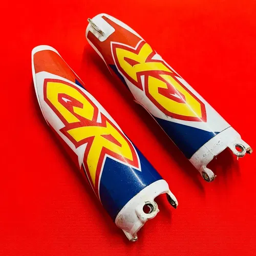 CR125 Fork Guards Covers Plastics Genuine OEM HONDA CR 125 250 500 R (1990-2002)