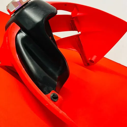 CR85 GAS FUEL TANK SHROUDS JFG RACING CAP GENUINE OEM HONDA CR 85 R RB 2003-2008