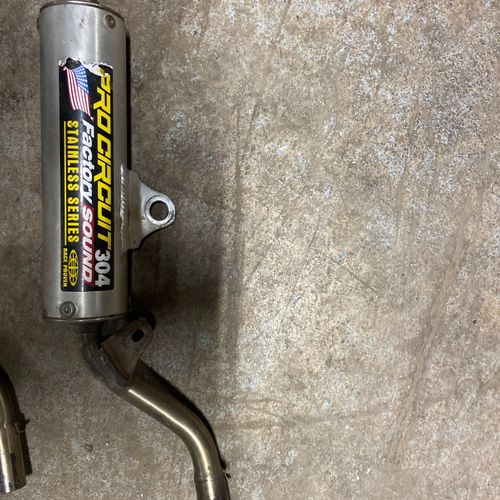 kx85 pro circuit exhaust
