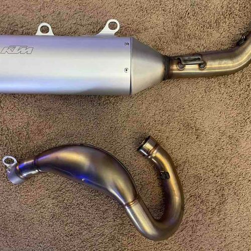 2021 KTM 450SX-F OEM Exhaust System Muffler and Header