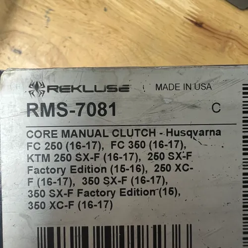 Rekluse Core Manual Clutch Assembly 