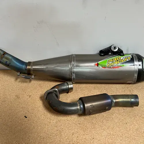 Pro Circuit Ti-6 Exhaust System Kawasaki KX250F, 2021-2023