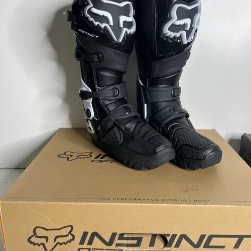Fox Racing Boots Instinct Offroad- Size 8