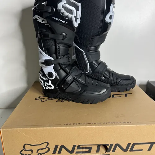Fox Racing Boots Instinct Offroad- Size 8