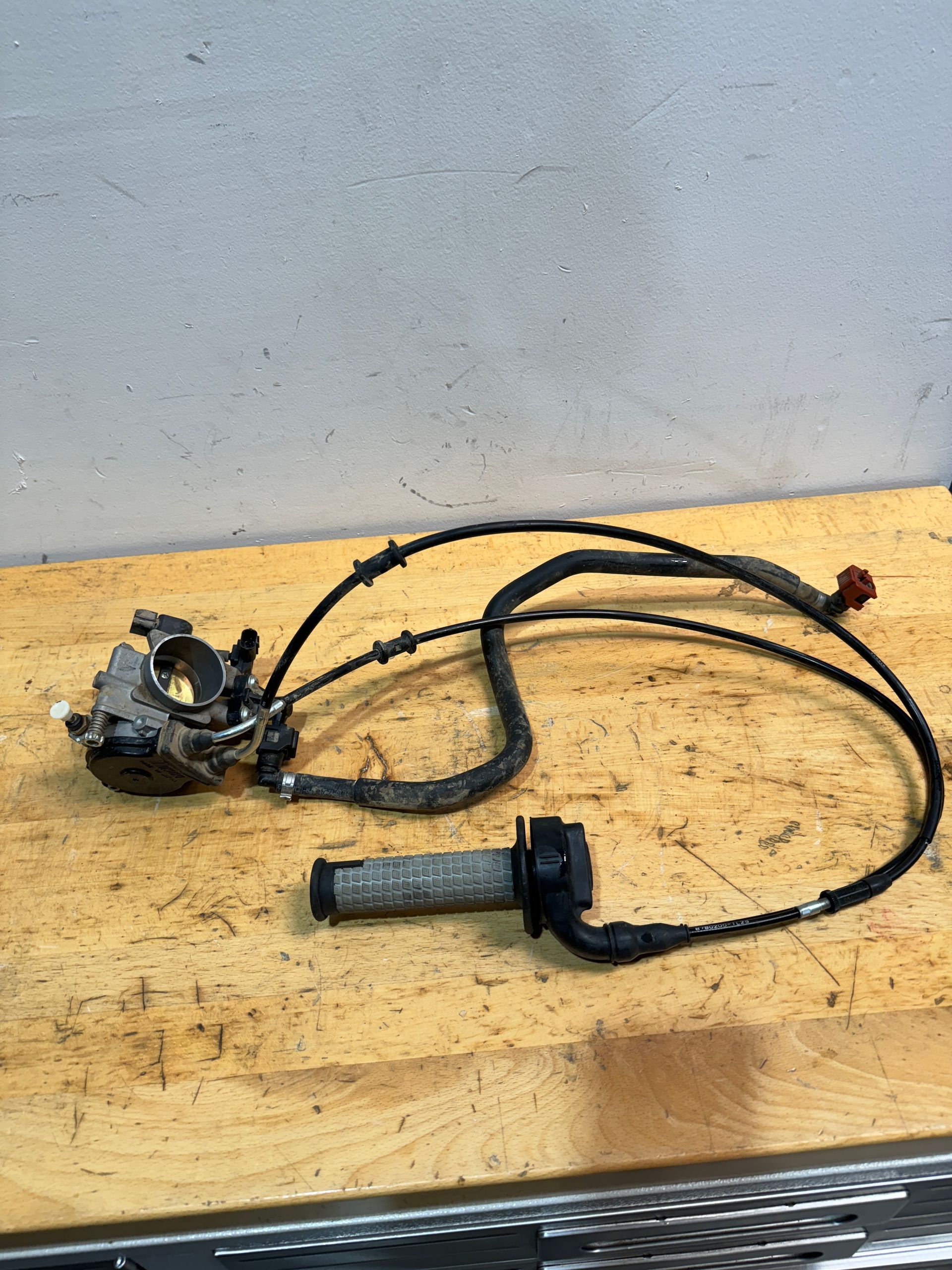 2021 Yamaha YZ250FX Throttle Body Complete Assembly 