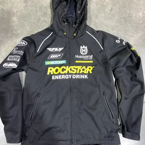 Rockstar Energy Drink Husqvarna Team Issue Jacket Size Small