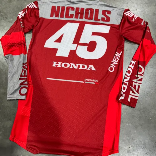 Colt Nichols HRC Factory Honda #45 O'Neal MX Official Jersey