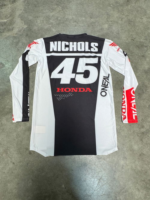 Colt Nichols Team Issue Authentic #45 O'NEAL Jersey