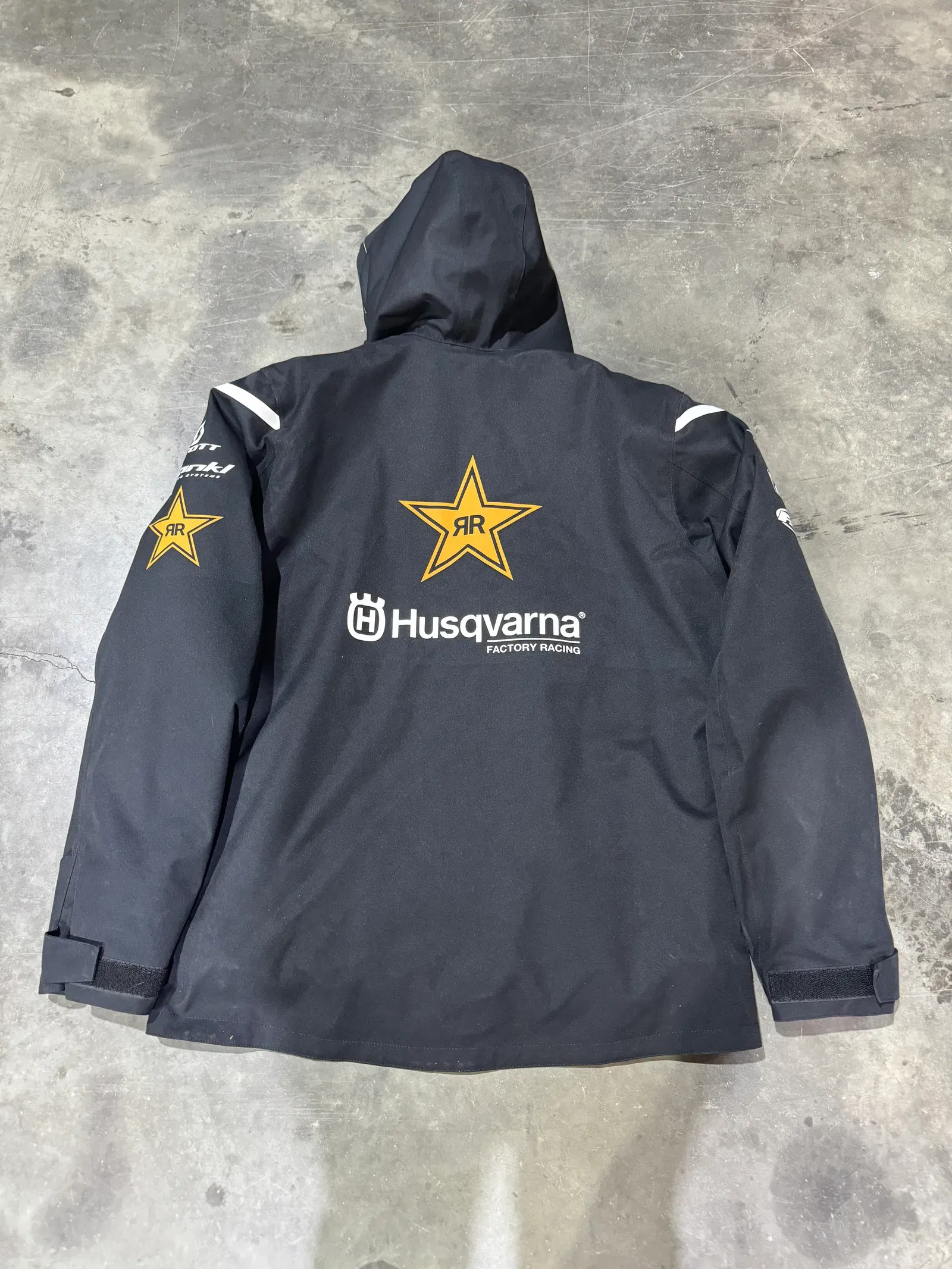 Rockstar Energy Drink Husqvarna Team Issue Zip Up Jacket Small
