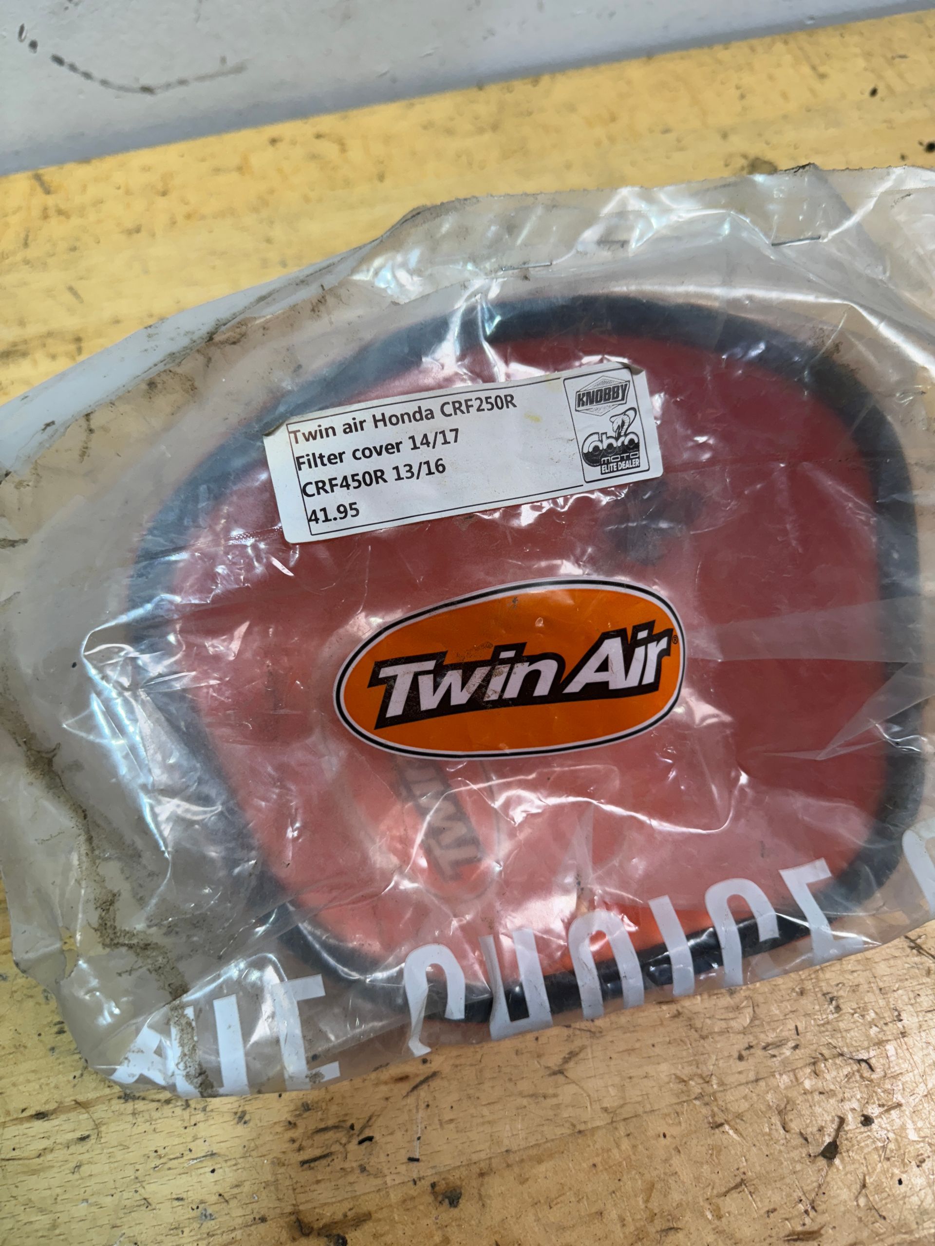 Twin air Honda CRF250R Filter cover 14/17
CRF450R 13/16